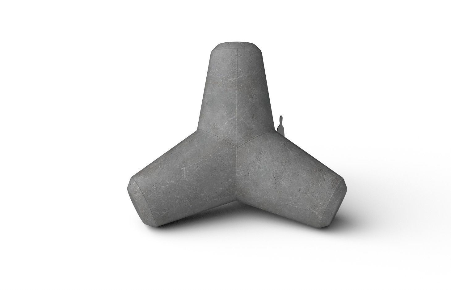 Tetrapod M01 Low-poly 3D model_3