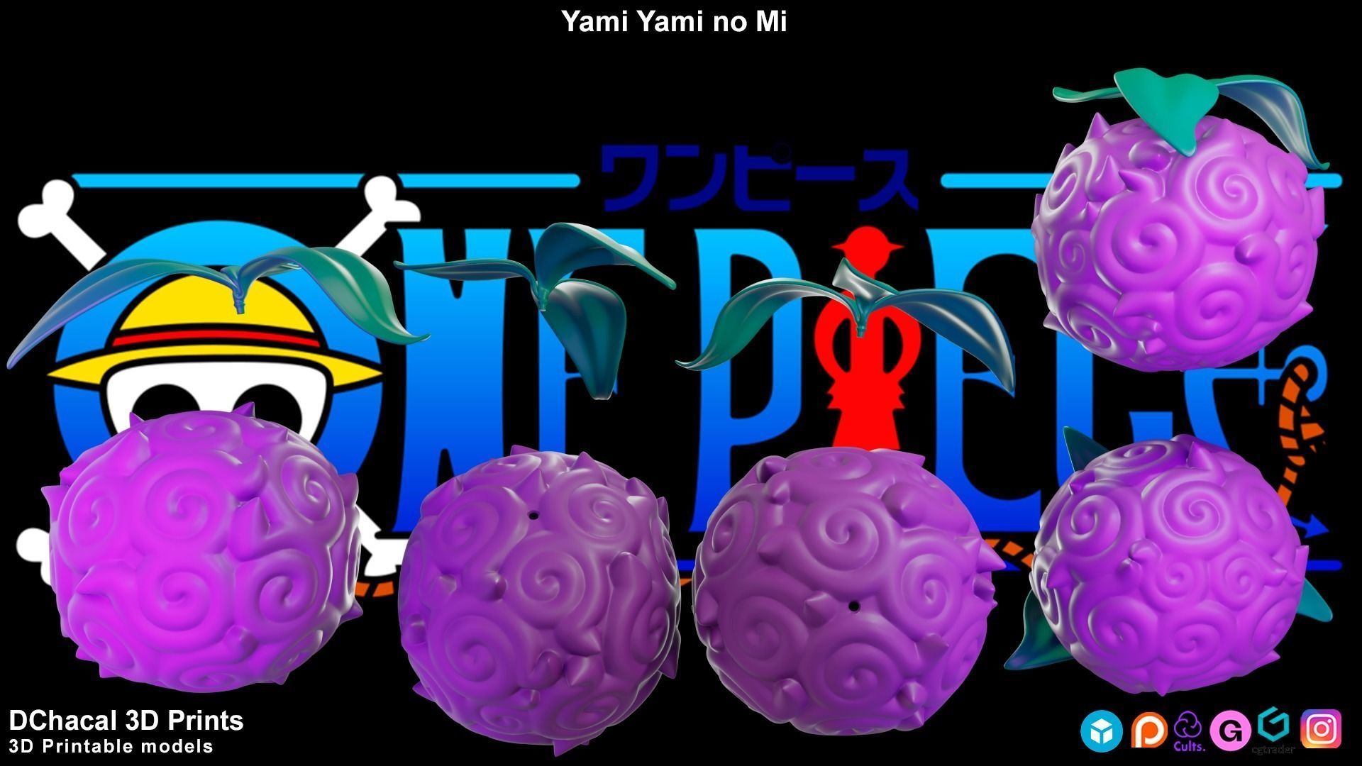 Yami Yami No Mi - One Piece 3D print model_3
