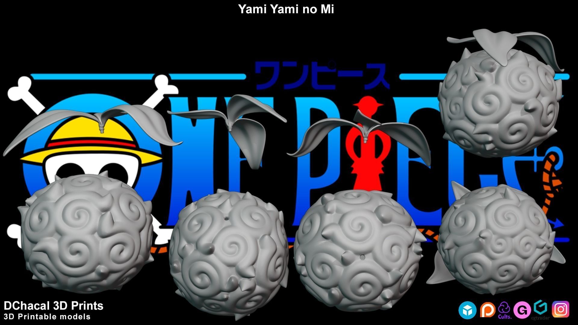 Yami Yami No Mi - One Piece 3D print model_7
