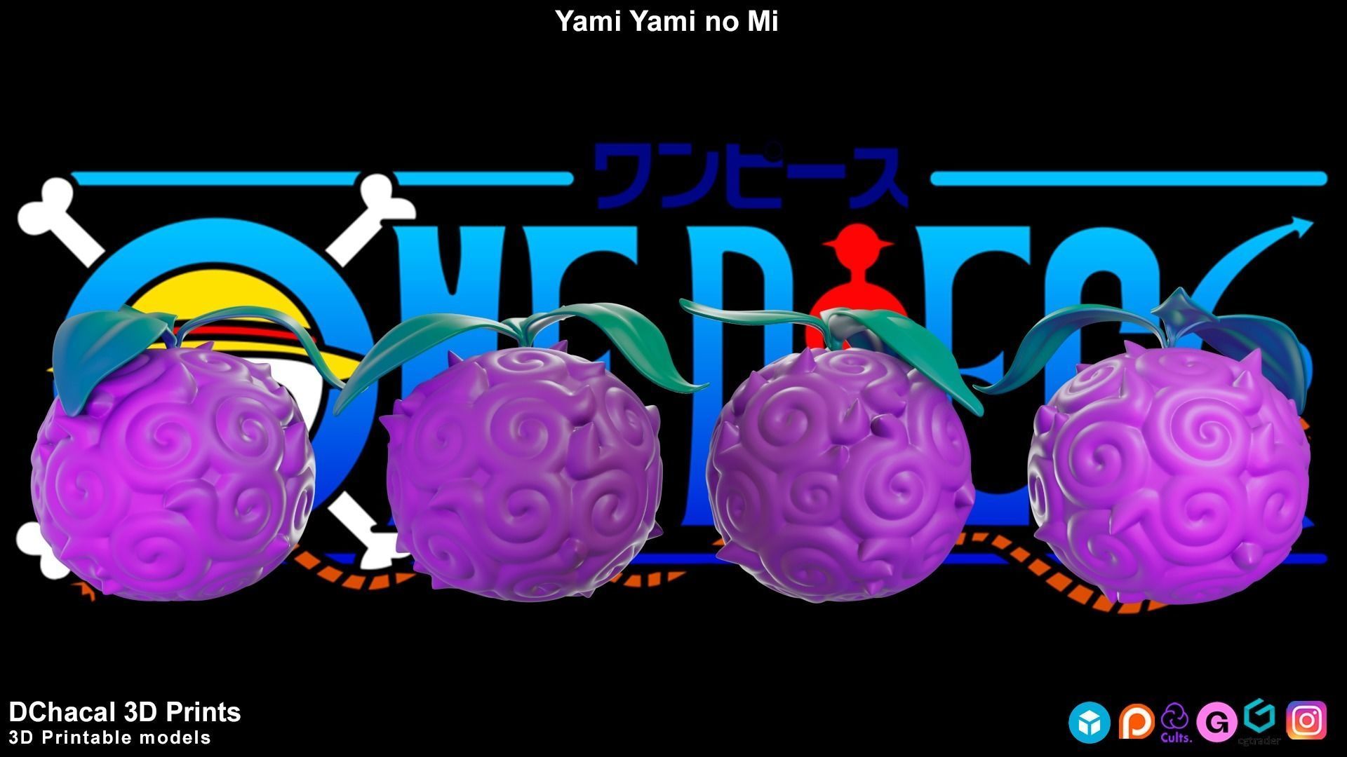 Yami Yami No Mi - One Piece 3D print model_1