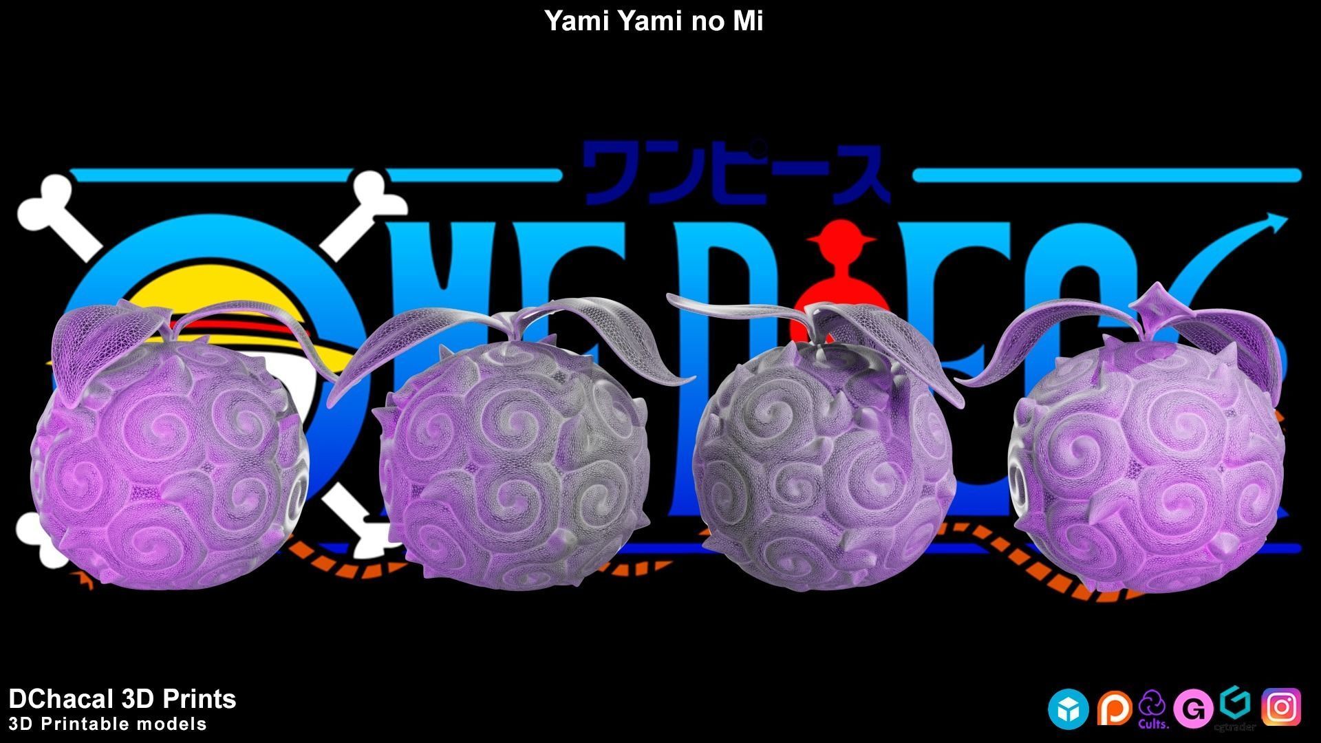 Yami Yami No Mi - One Piece 3D print model_8