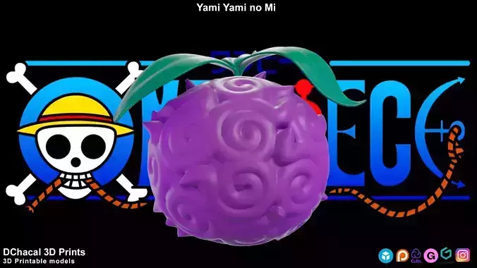 Yami Yami No Mi - One Piece 3D print model