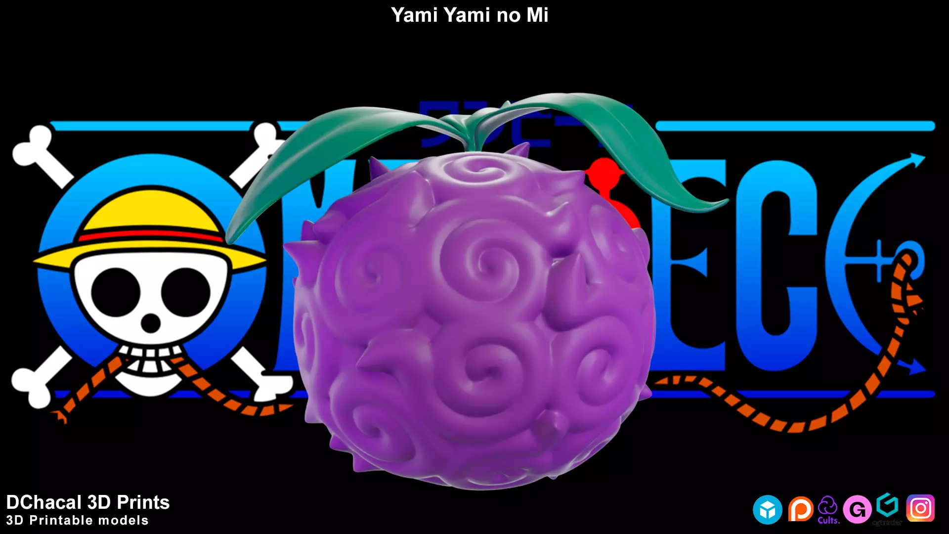 Yami Yami No Mi - One Piece 3D print model_0