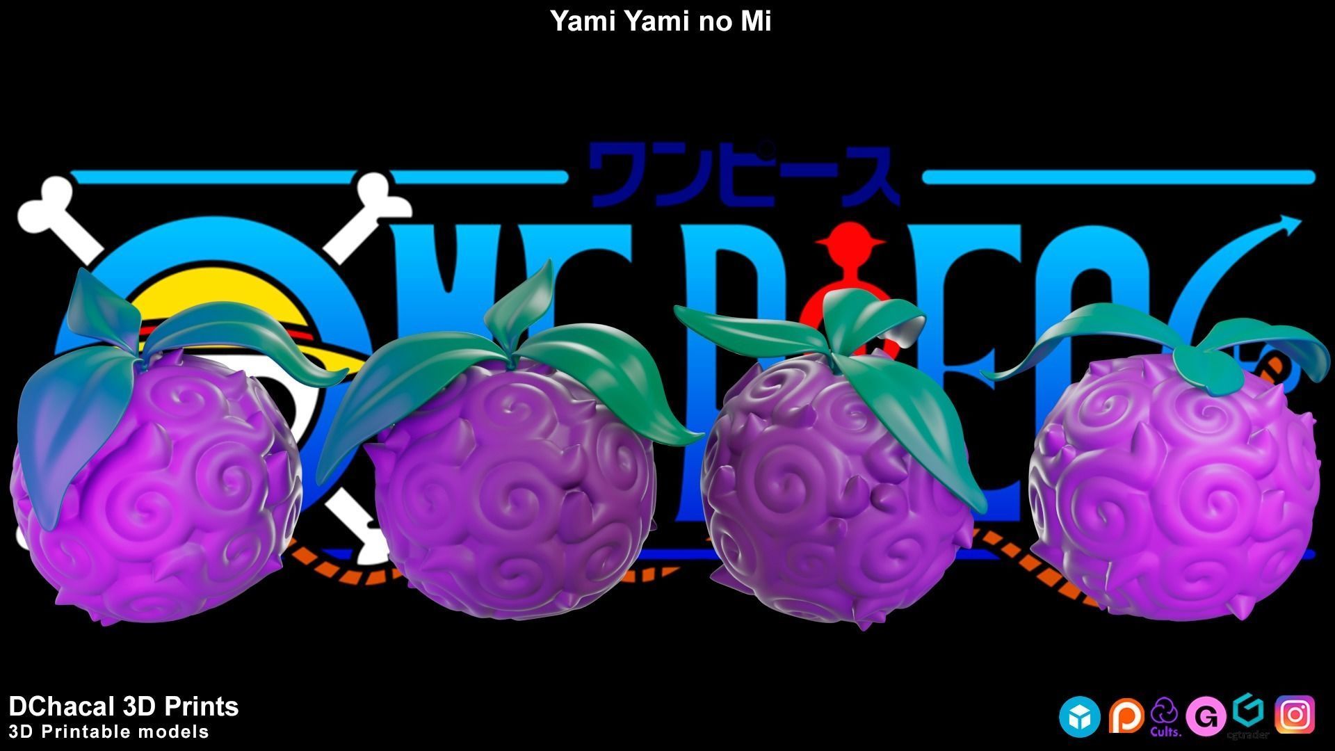 Yami Yami No Mi - One Piece 3D print model_2