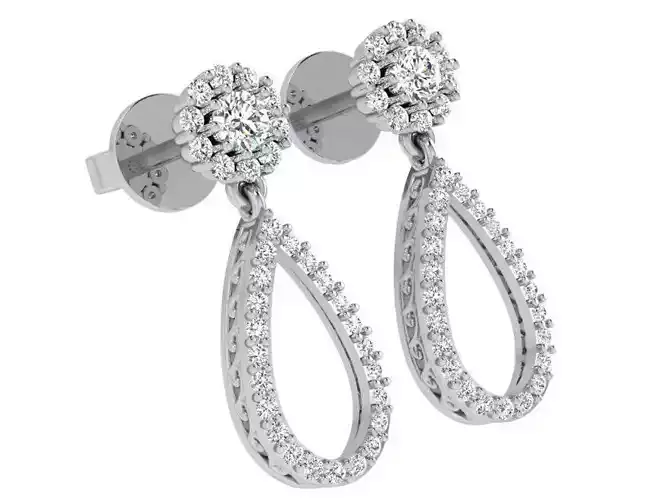 TearDrop Earring 4709