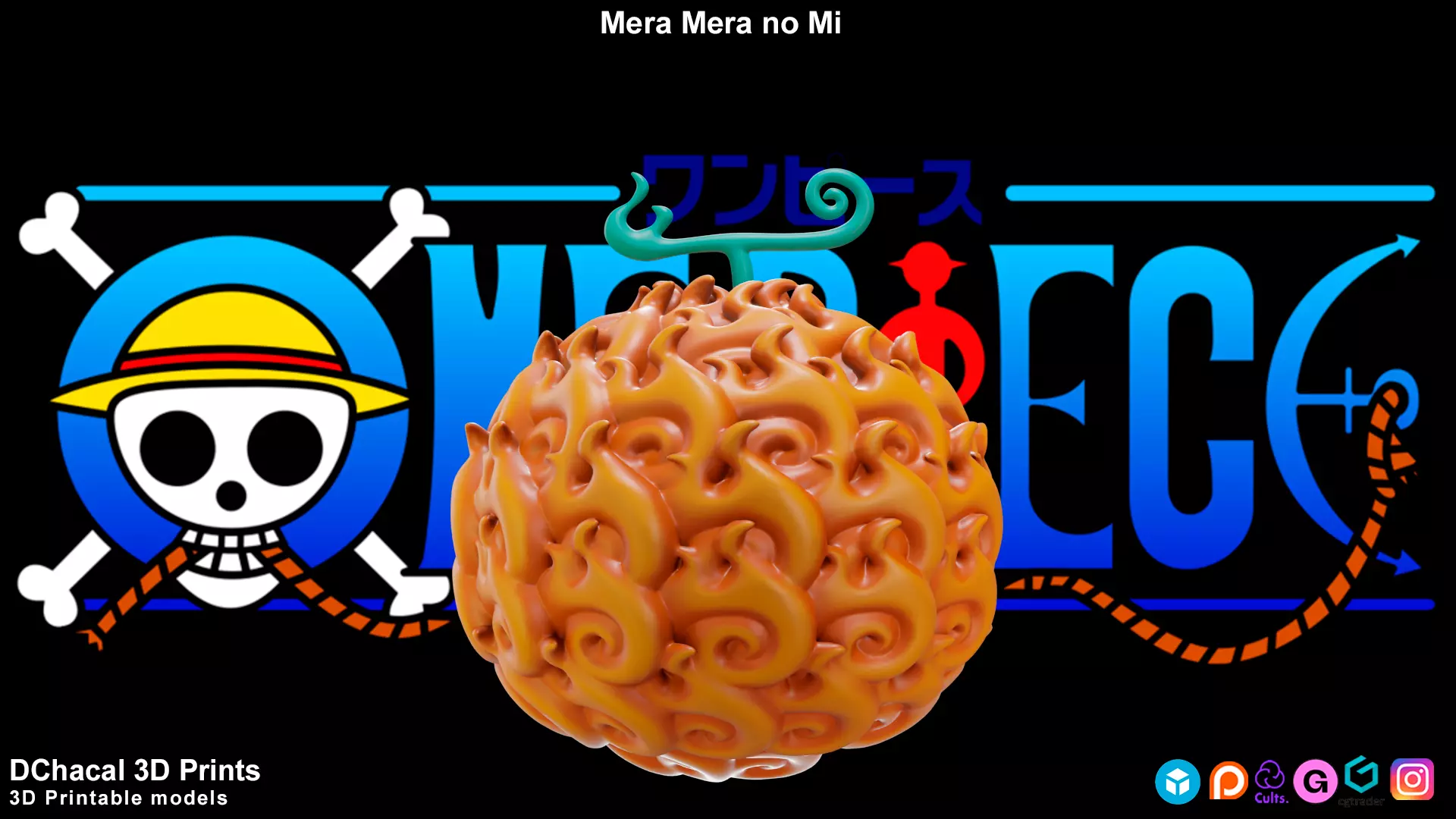 Mera Mera No Mi - One Piece 3D print model_0