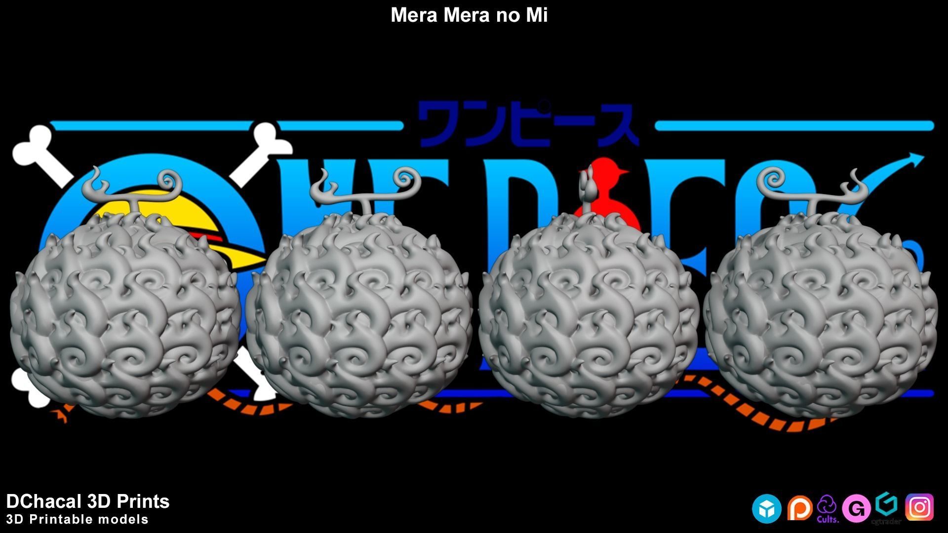 Mera Mera No Mi - One Piece 3D print model_5