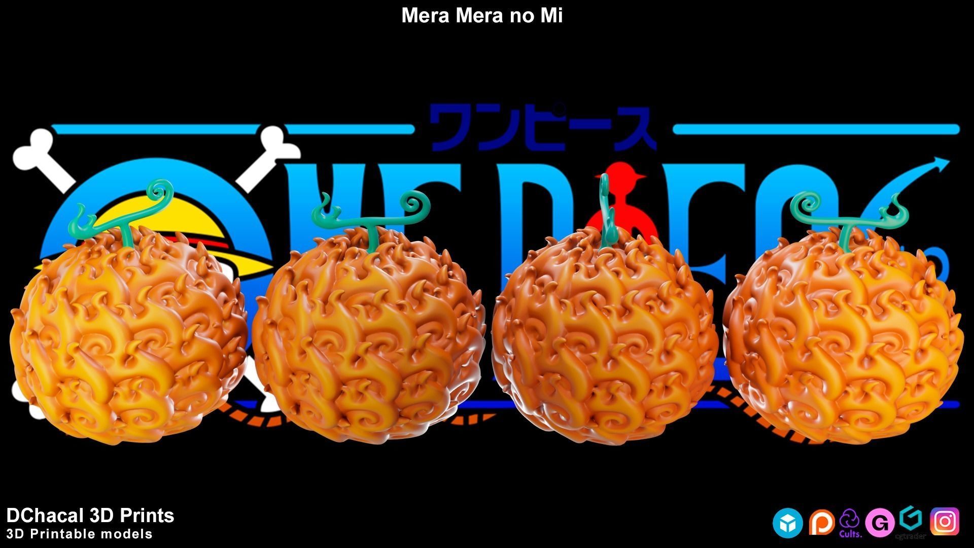 Mera Mera No Mi - One Piece 3D print model_2