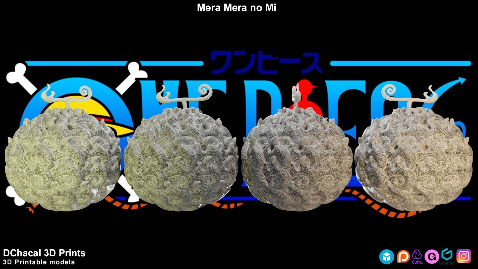 Mera Mera No Mi - One Piece 3D print model_8