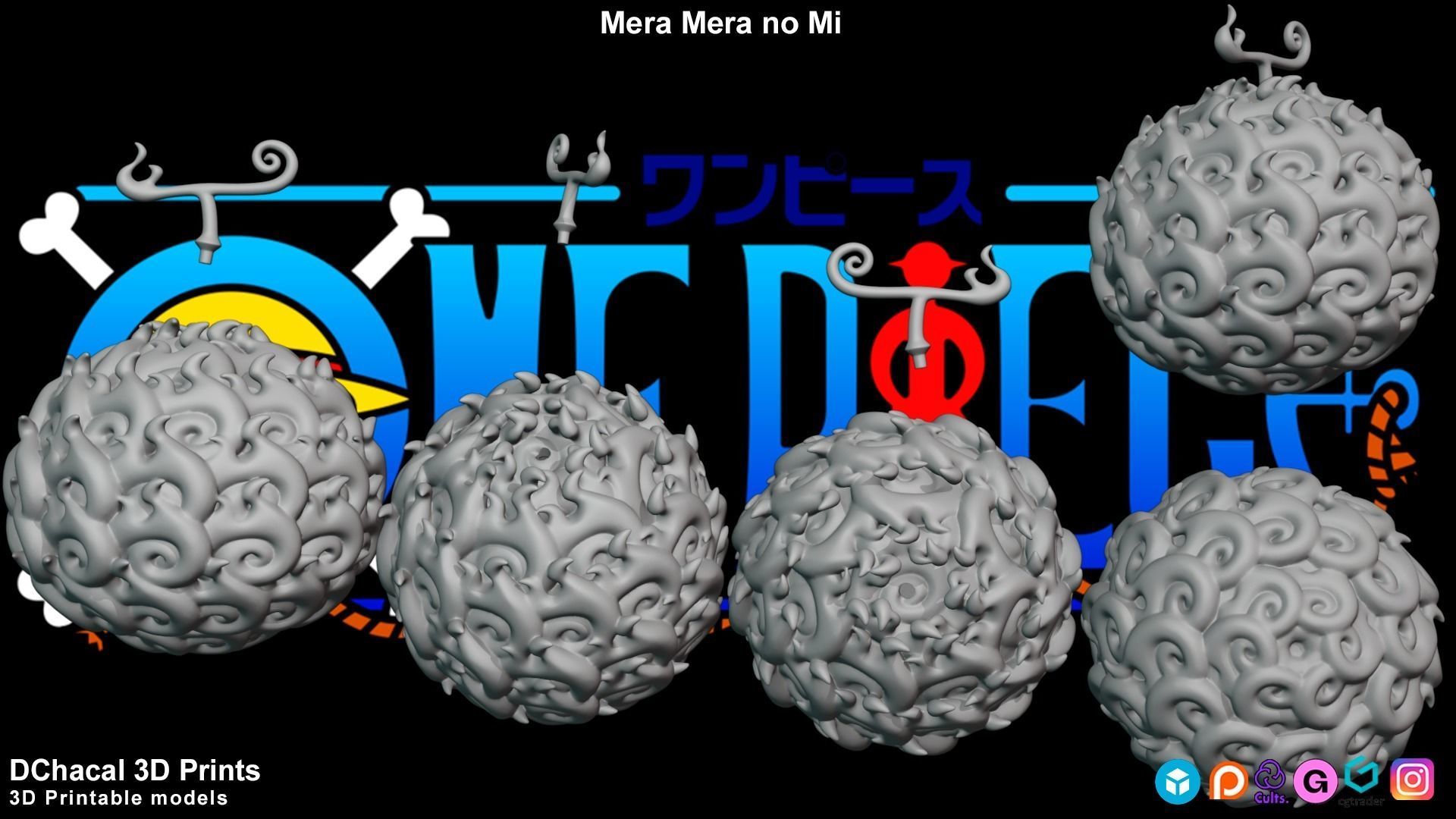 Mera Mera No Mi - One Piece 3D print model_7