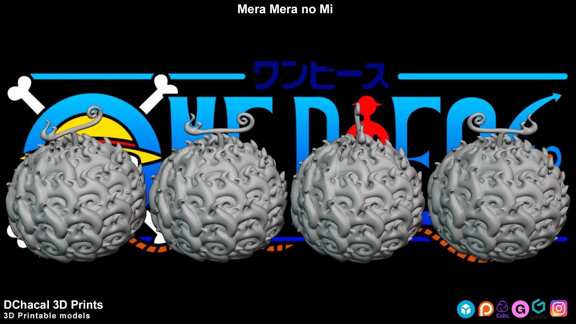 Mera Mera No Mi - One Piece 3D print model_6