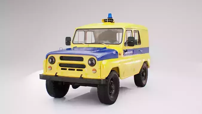 UAZ 3151 Police version 