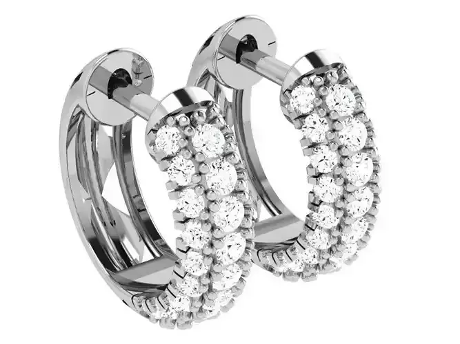 Huggie Diamond Earring 4721