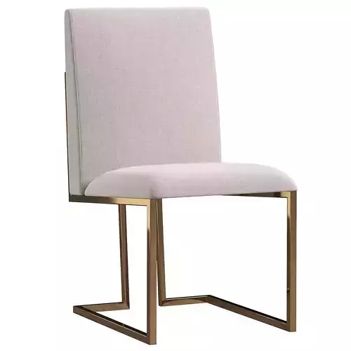 Modern Linen Dining Chair By Homary 