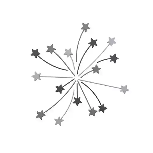 Fireworks Star Style Icon V1 005