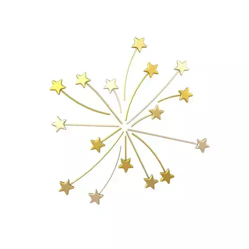 Fireworks Star Style Icon V1 006