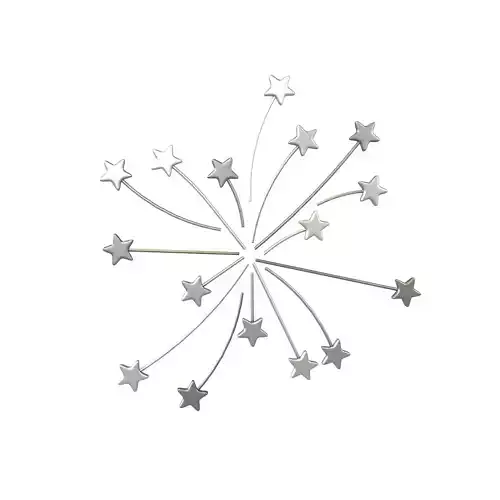 Fireworks Star Style Icon V1 007