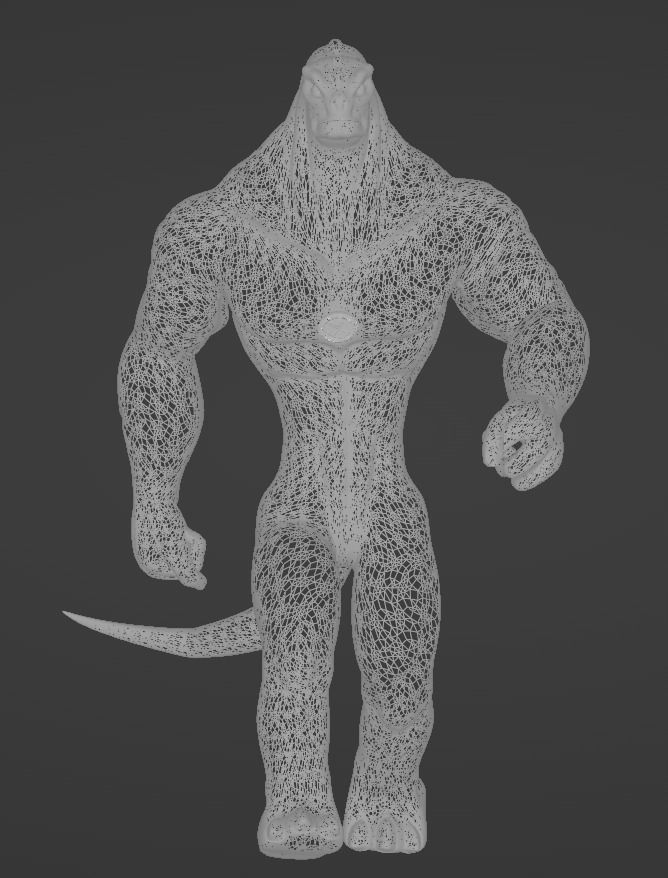 Ben 10 Alien Humungousaur Rigged Download with Free Animations 3D model_13