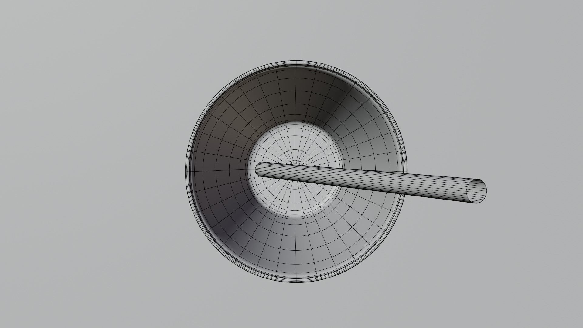 Cup with straw 3D model_7