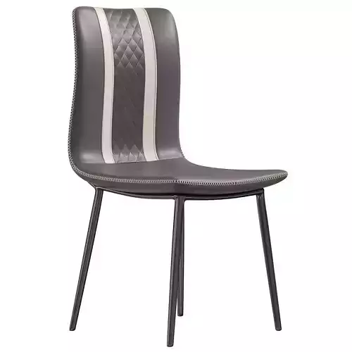 Gray Armless Dining Chair By Homary