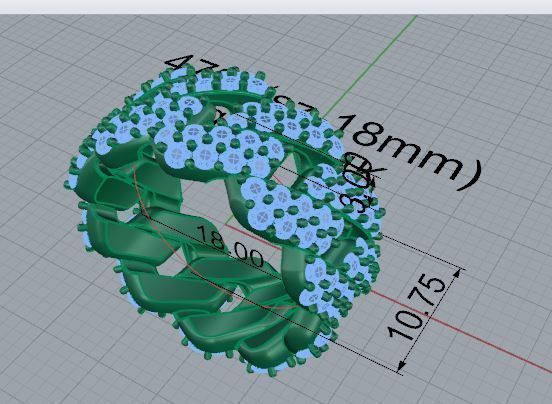 Cumin Chain Ring 4728 3D print model_7