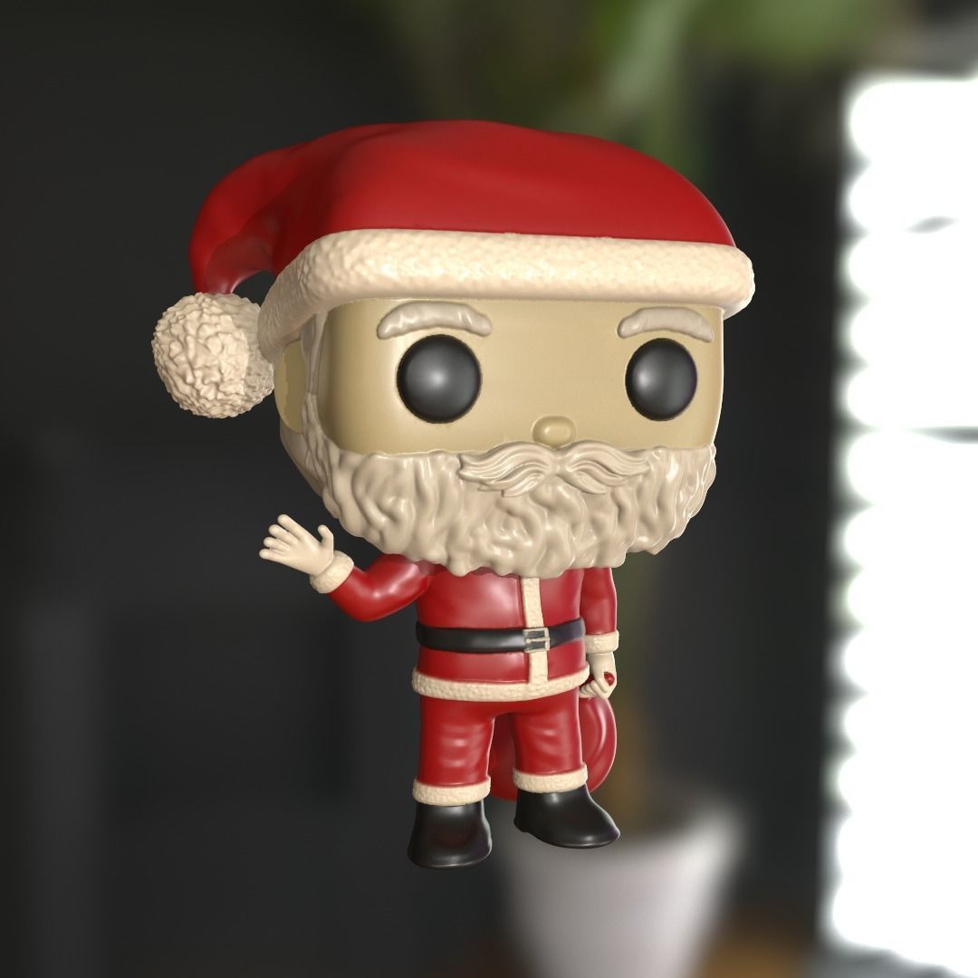 Funko Papa Noel - Santa Claus 3D print model_2