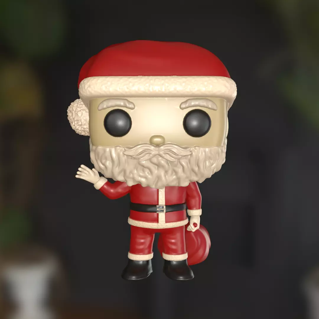 Funko Papa Noel - Santa Claus 3D print model_0