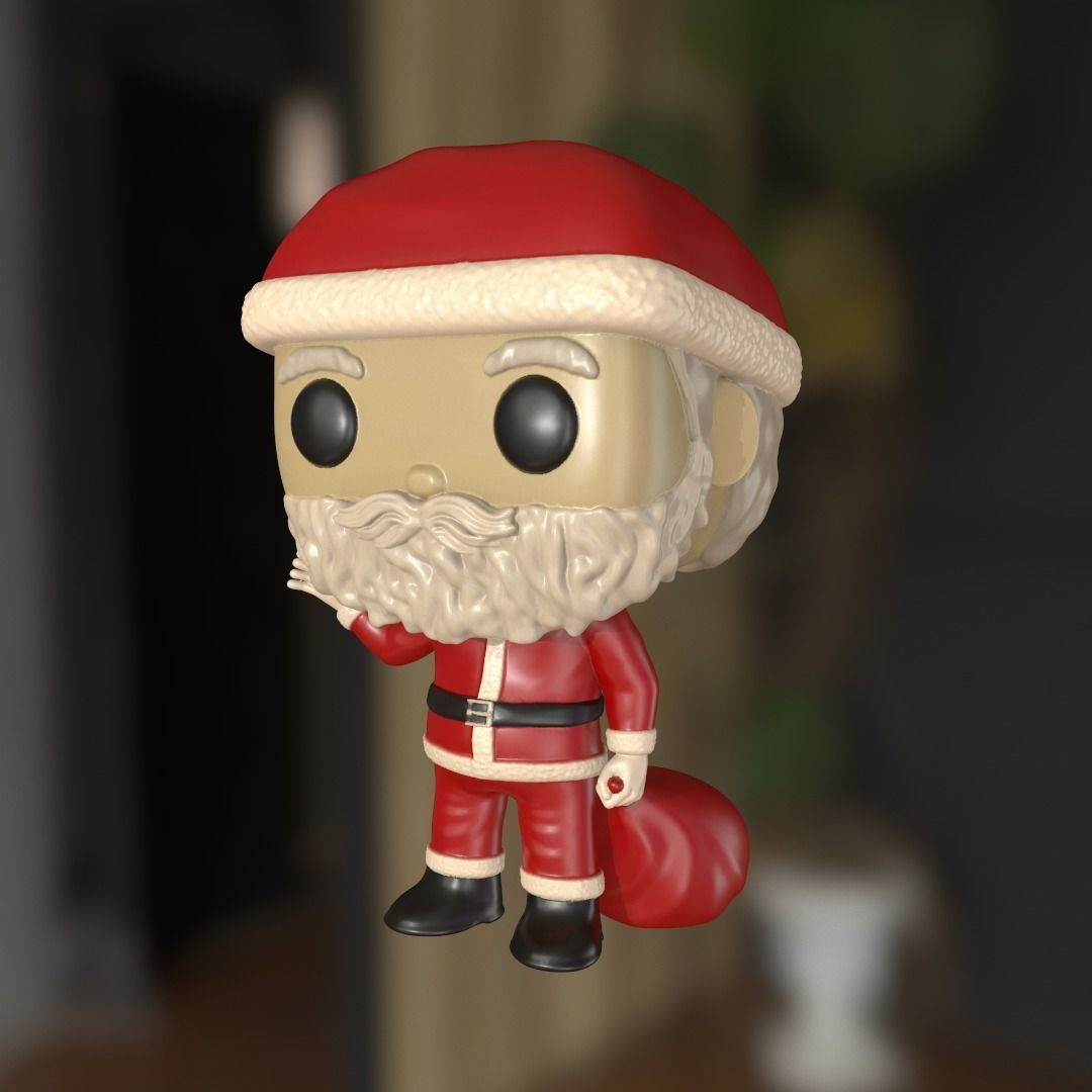 Funko Papa Noel - Santa Claus 3D print model_1