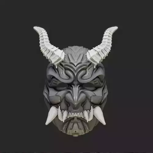 Oni Mask 16 Demon Face