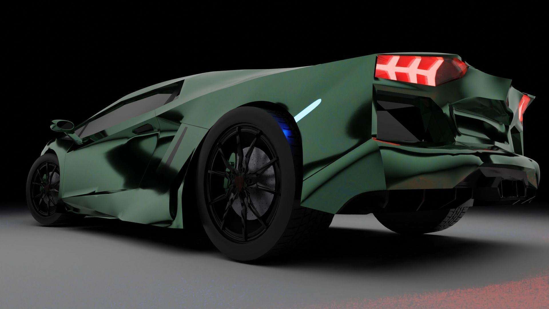 Race Car 3D model_12