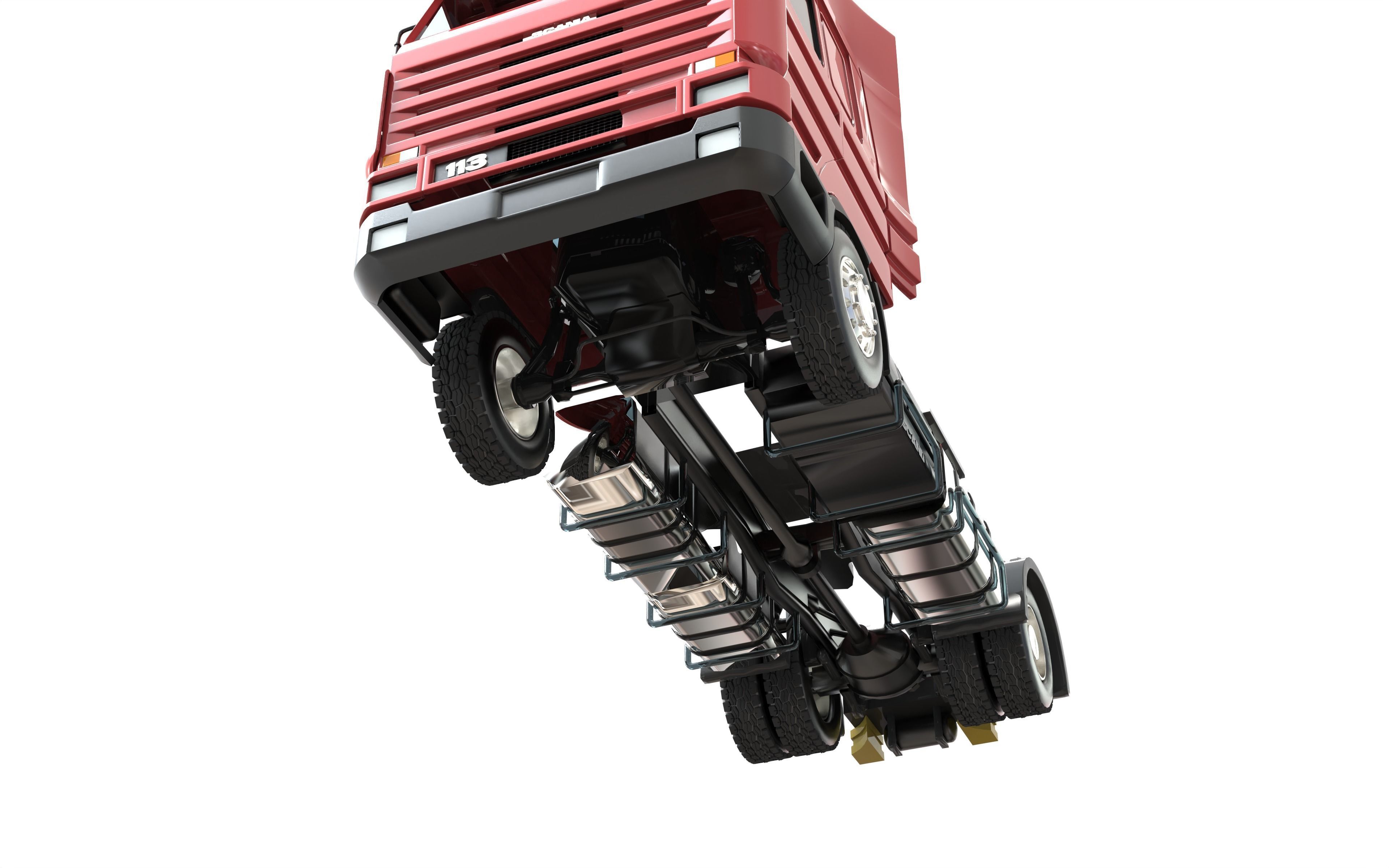 SCANIA 113 M 3D MODEL 3D print model_4