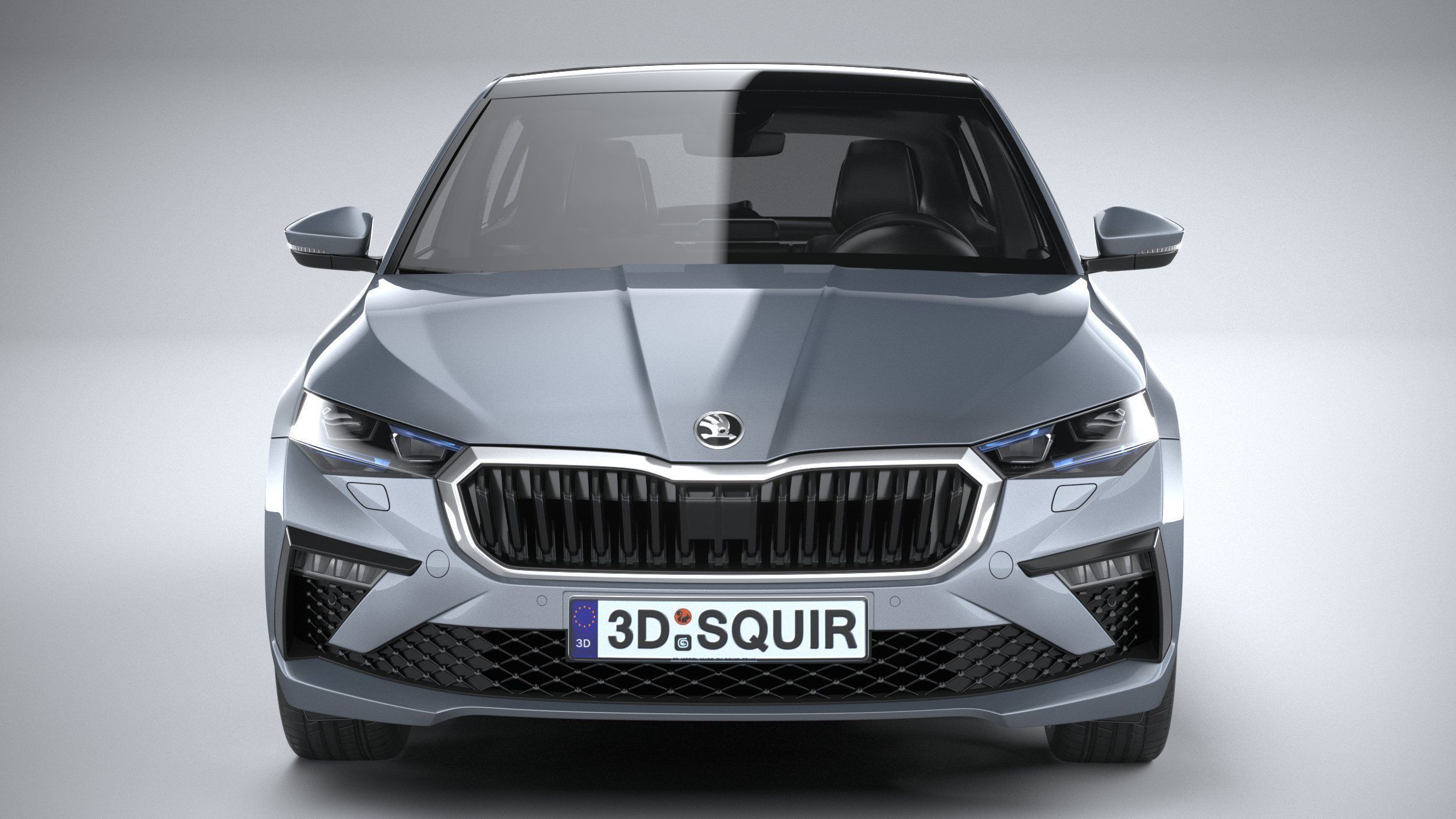 Skoda Scala 2024 3D model_13