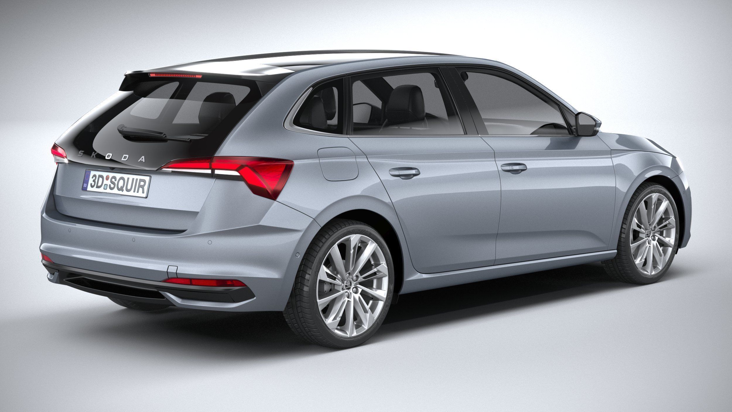 Skoda Scala 2024 3D model_17