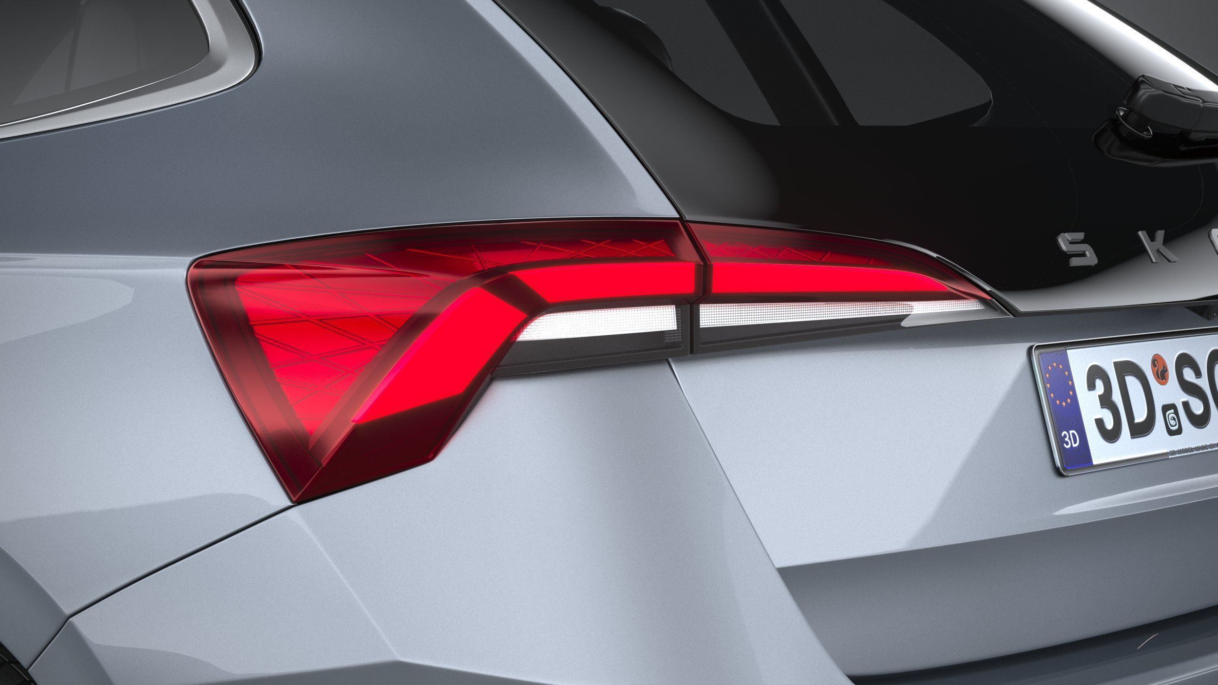 Skoda Scala 2024 3D model_15