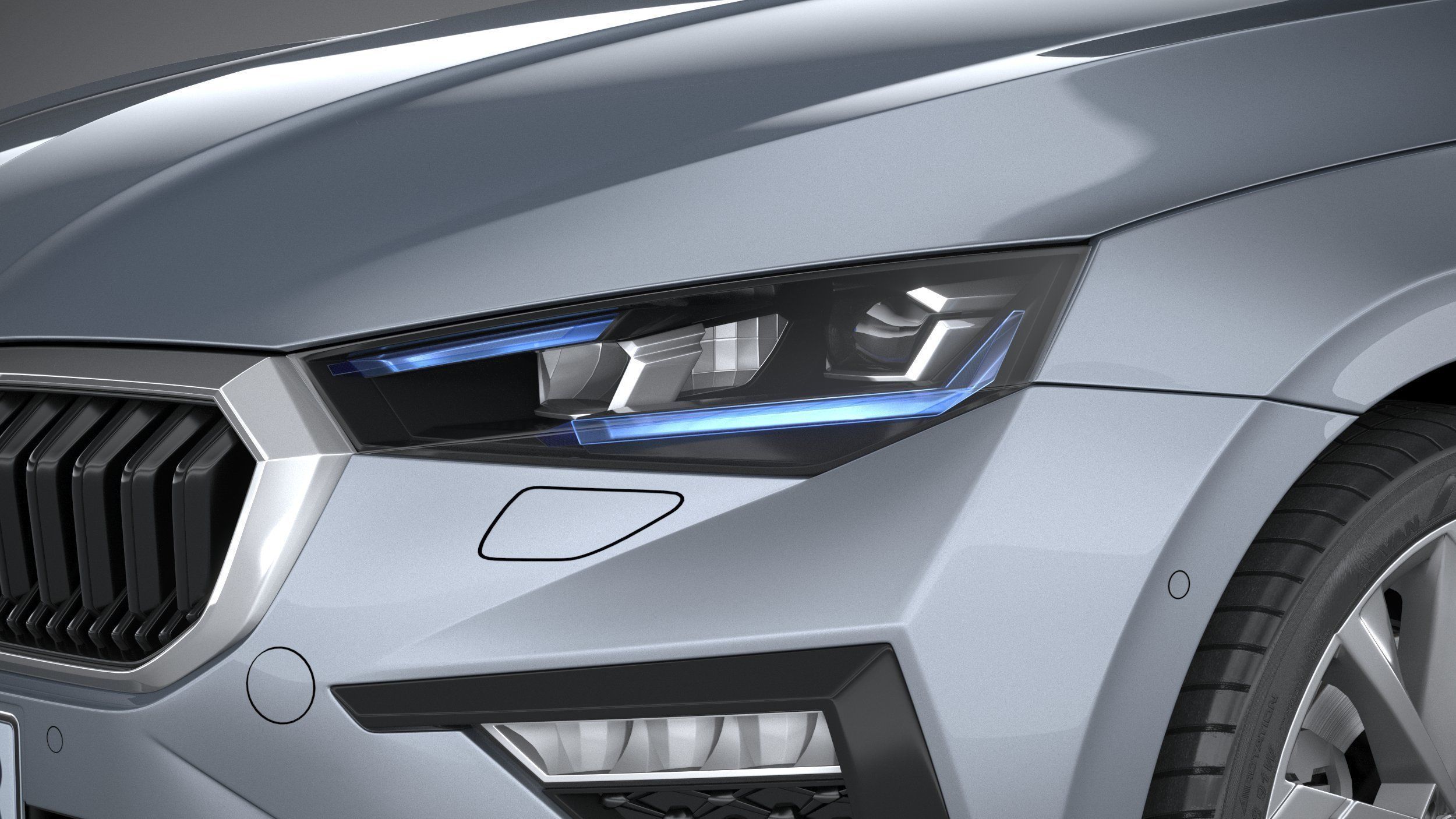 Skoda Scala 2024 3D model_14