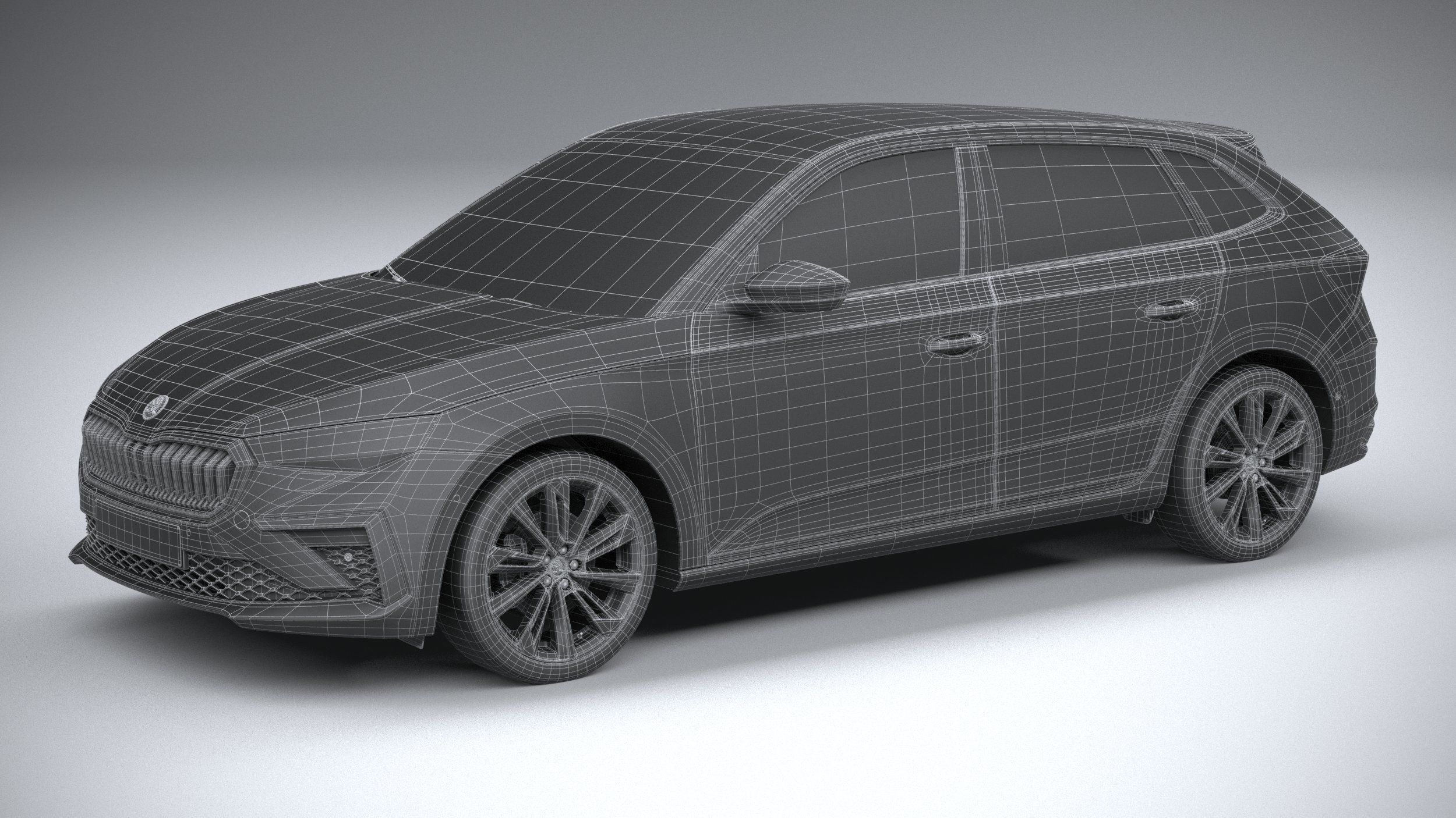 Skoda Scala 2024 3D model_28