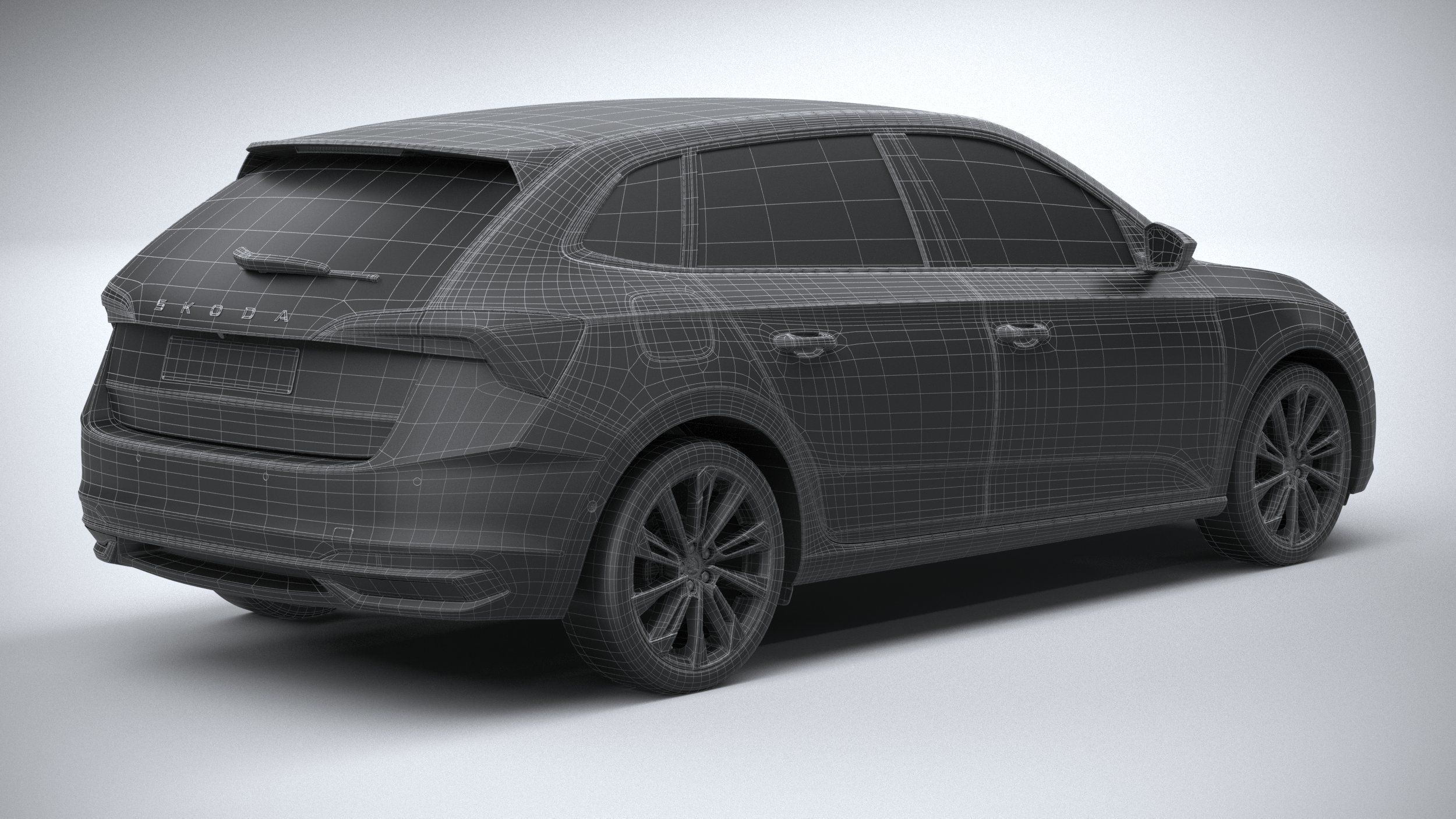 Skoda Scala 2024 3D model_29