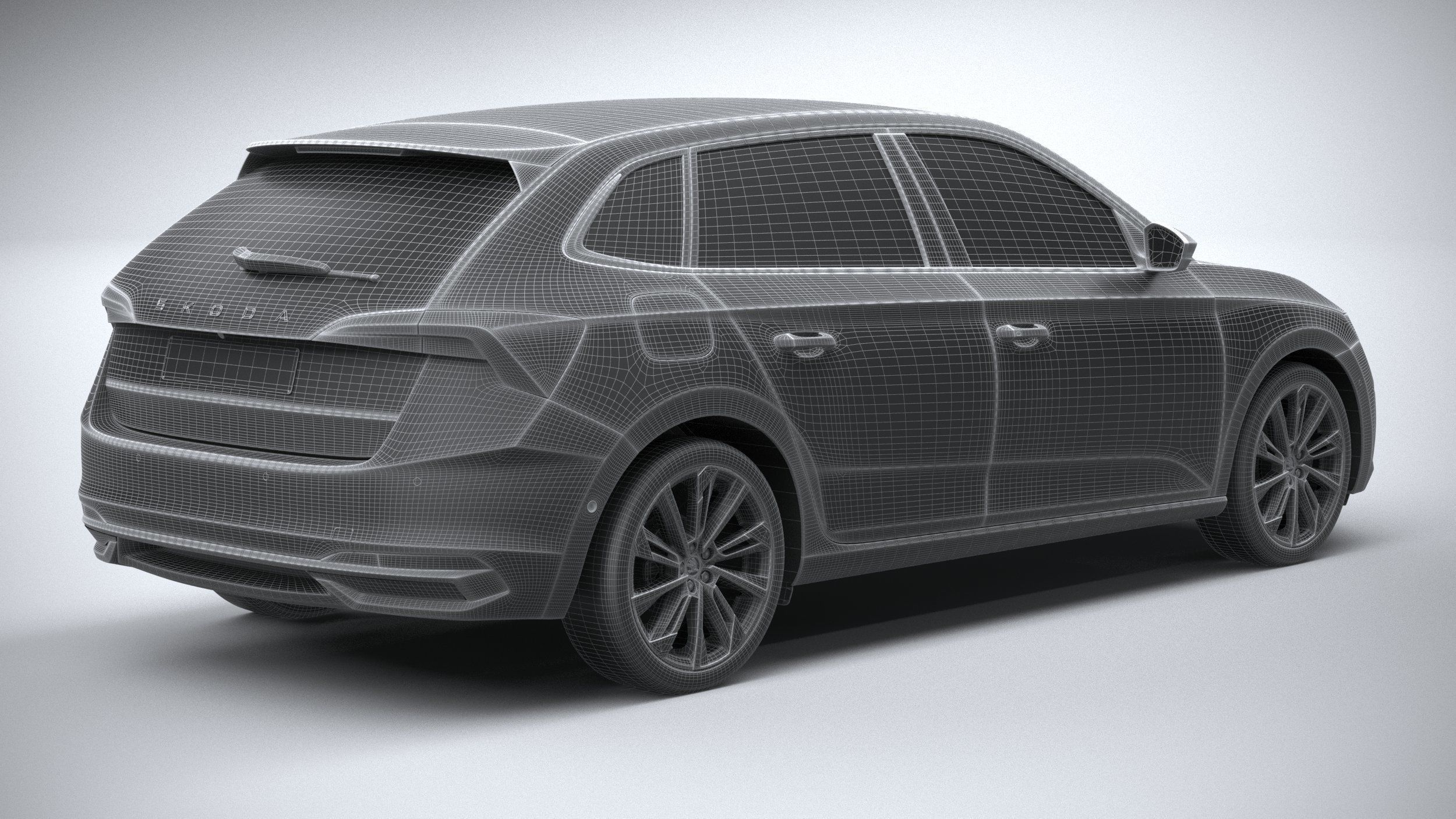 Skoda Scala 2024 3D model_27