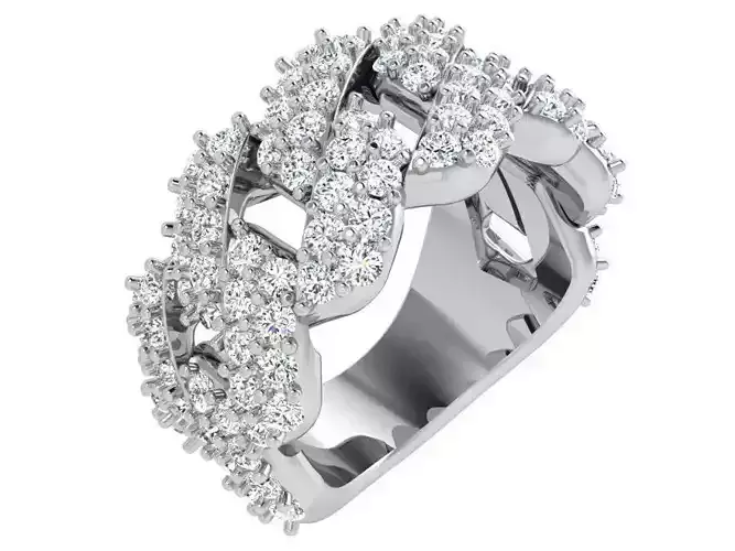 Chain Style Ring 4732