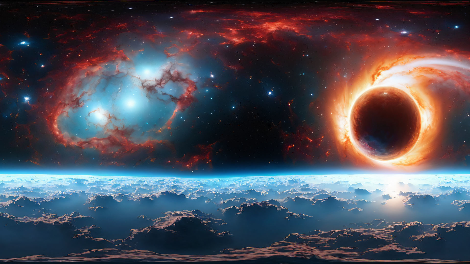 HDRI Black Hole 3D model_5