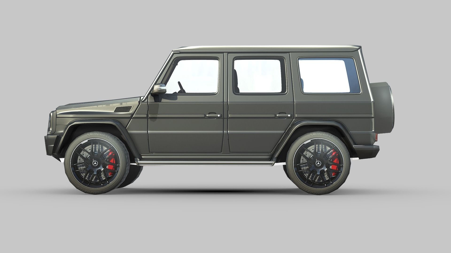 Mercedes G Class Free low-poly 3D model_2