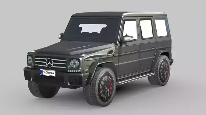 Mercedes G Class Free low-poly 3D model