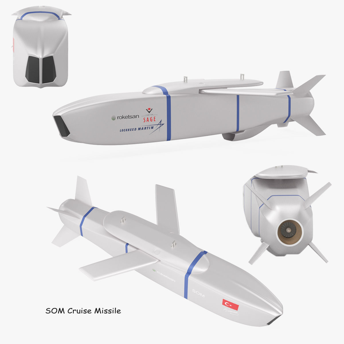 SOM Cruise Missile 3D model_42