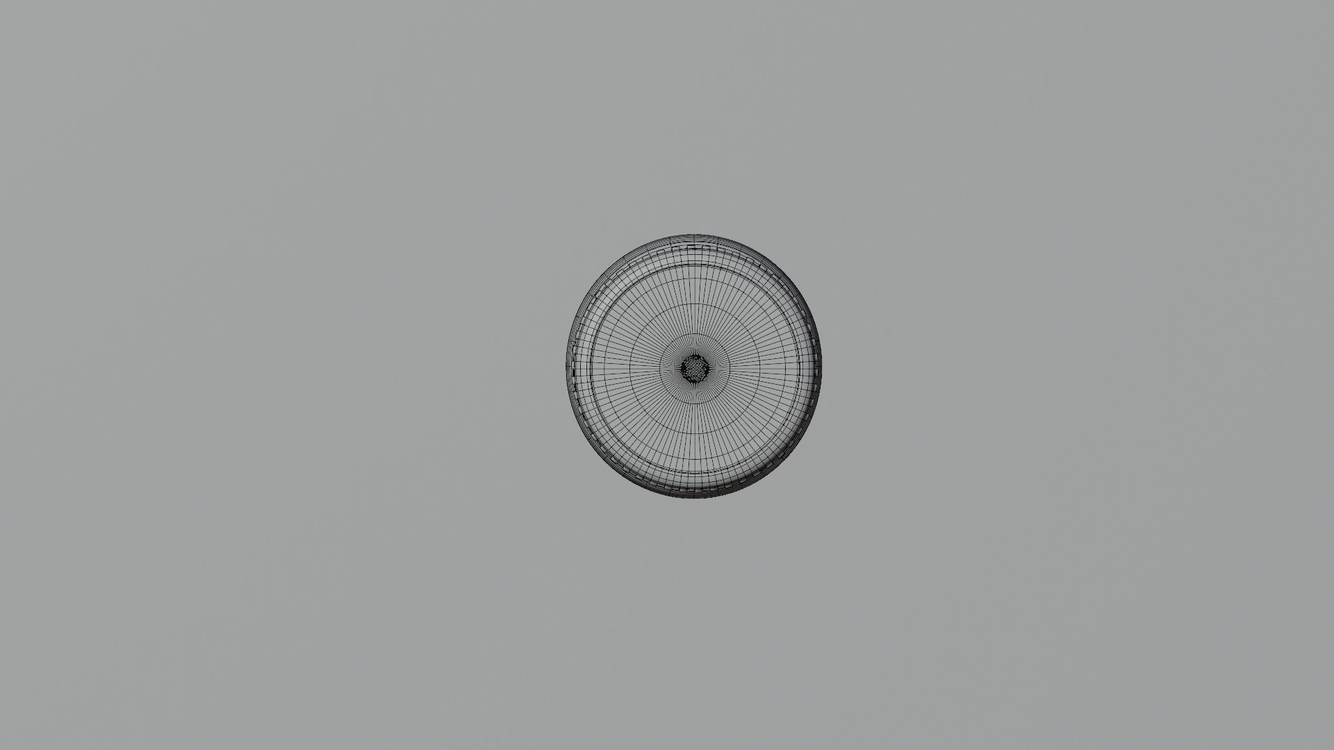 Cosmetic jar 3D model_7