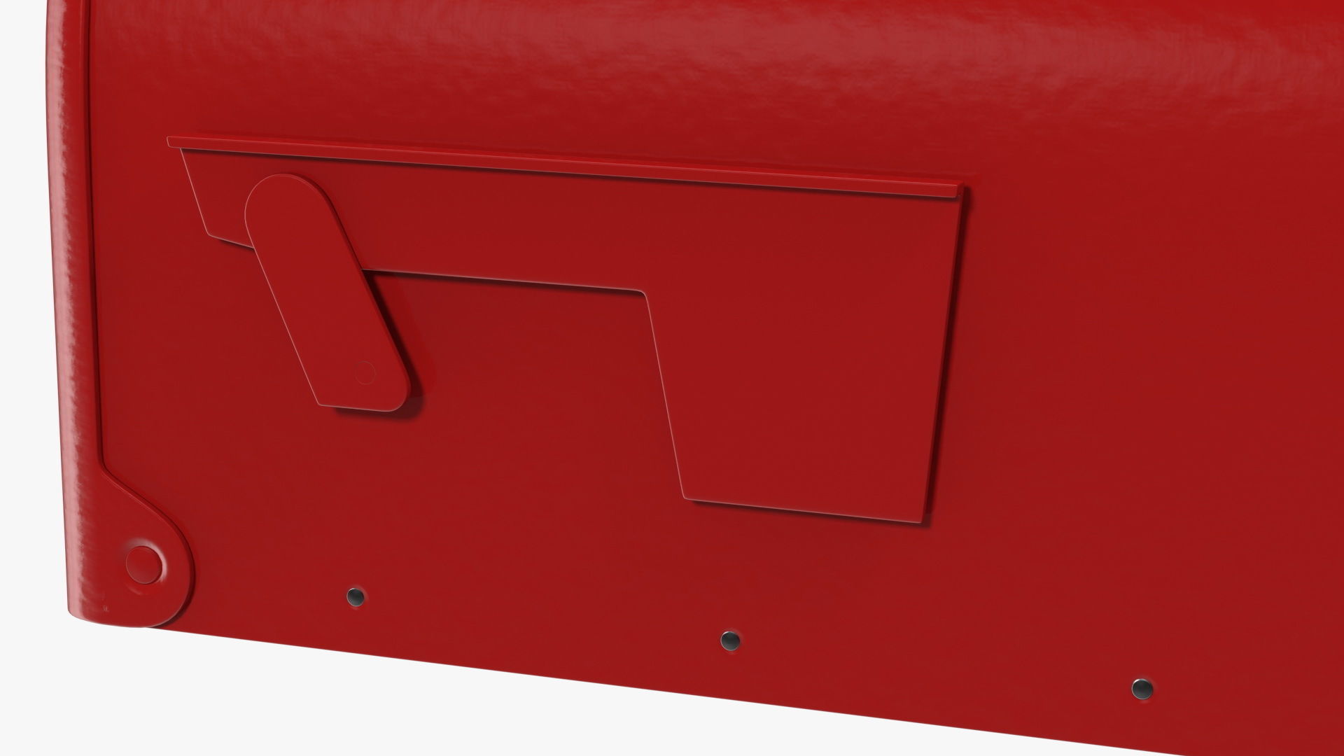 American Design Mailbox 3D model_7