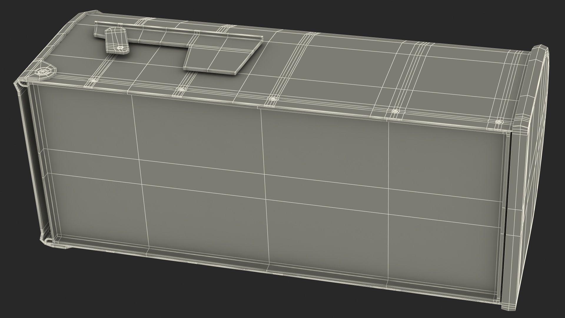 American Design Mailbox 3D model_19