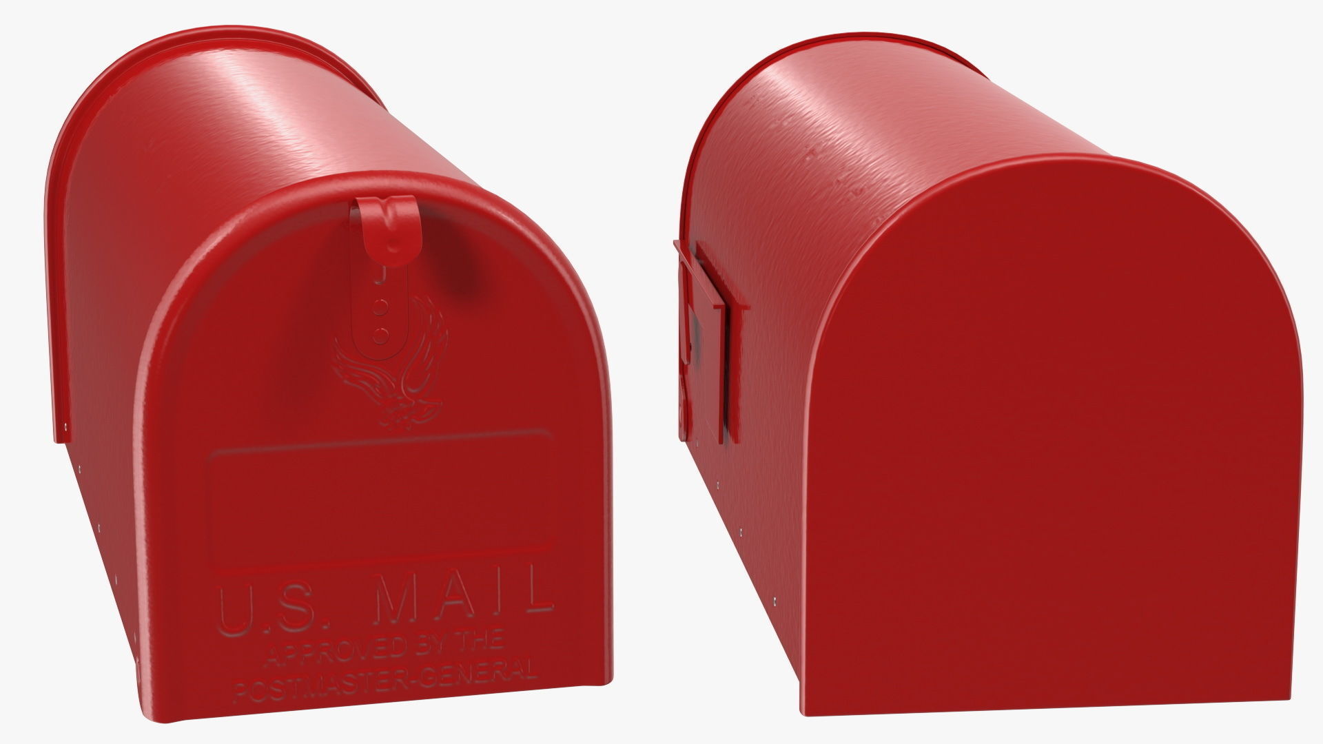American Design Mailbox 3D model_5
