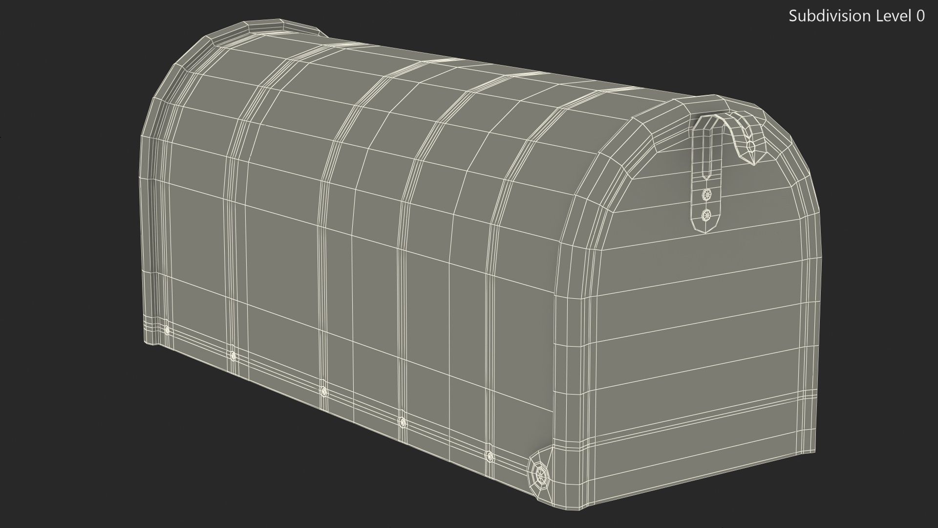 American Design Mailbox 3D model_12