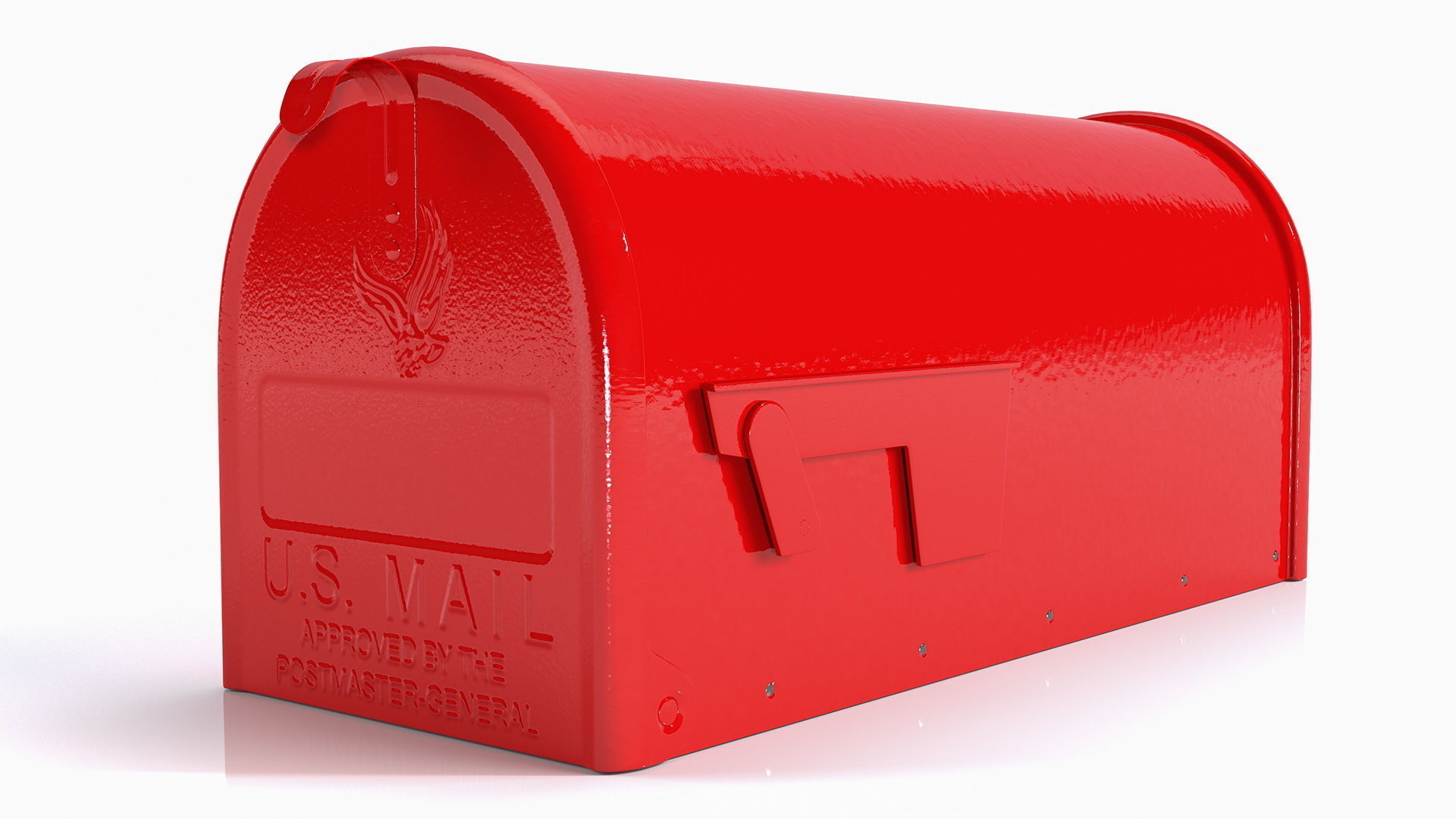 American Design Mailbox 3D model_1