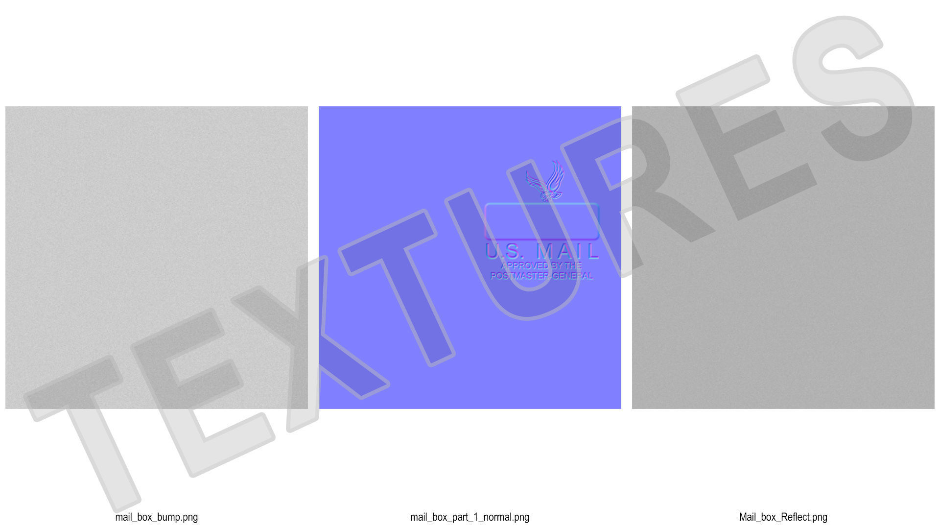 American Design Mailbox 3D model_15